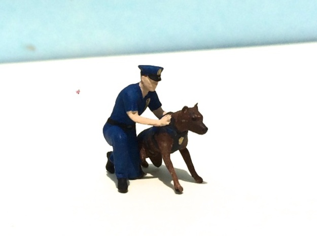 Police K-9 Unit Release in Smoothest Fine Detail Plastic: 1:64 - S
