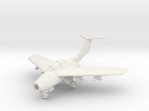 (1:200 whatif) Focke-Wulf P/V3 Two seater & T-tail in White Natural Versatile Plastic