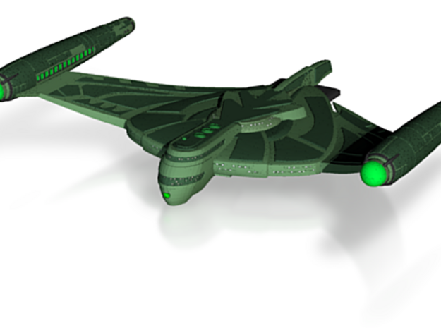 Romulan 23nd Century Bird of Prey V2 in Tan Fine Detail Plastic