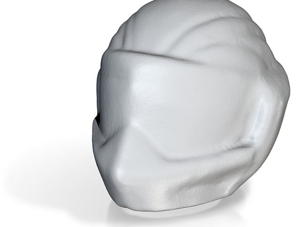 1/17 Custom Helmet in Tan Fine Detail Plastic