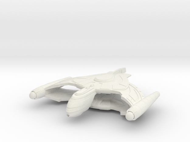 Romulan 23nd Century Vancor WarBird in White Natural Versatile Plastic
