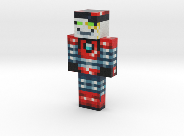 blocky_moistman | Minecraft toy in Natural Full Color Sandstone