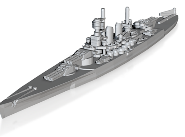 Littorio class battleship 1/1800 in Tan Fine Detail Plastic