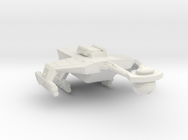 3788 Scale Klingon WD5K Refitted War Dreadnought in White Natural Versatile Plastic