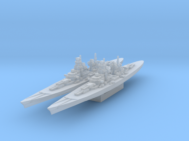 H-39 Battleship 1/4800 in Smooth Fine Detail Plastic