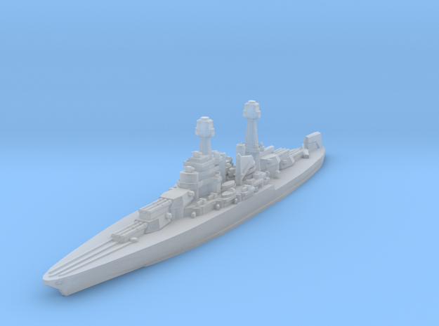 USS California 1930s 1/2400 in Tan Fine Detail Plastic