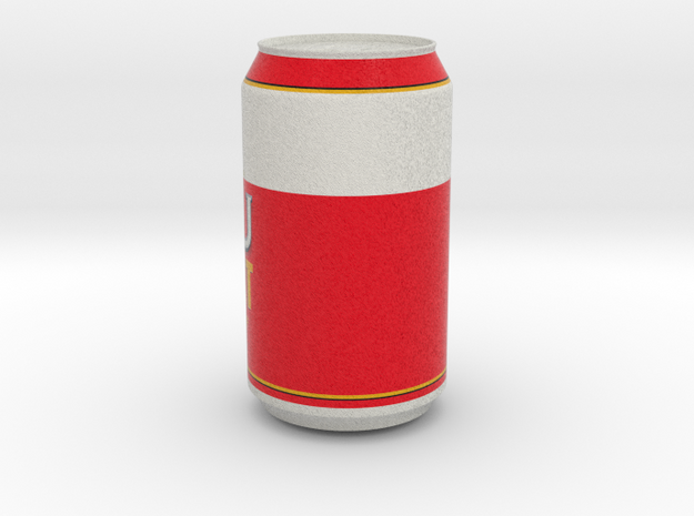 Beer Can in Natural Full Color Sandstone