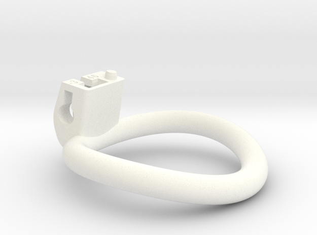 Cherry Keeper Ring - 46mm -3° in White Processed Versatile Plastic