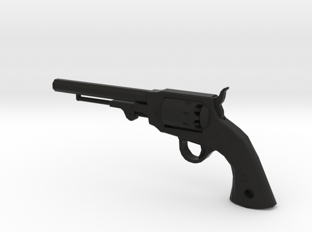 Ned Kelly Gang Outlaw Colt 1851 Revolver Keyring in Black Natural Versatile Plastic