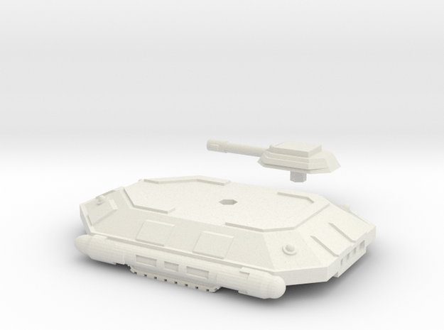 3788 Scale Qari BM1 Destroyer CVN in White Natural Versatile Plastic