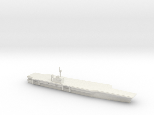 BSAC 220 aircraft carrier, 1/1800 in White Natural Versatile Plastic