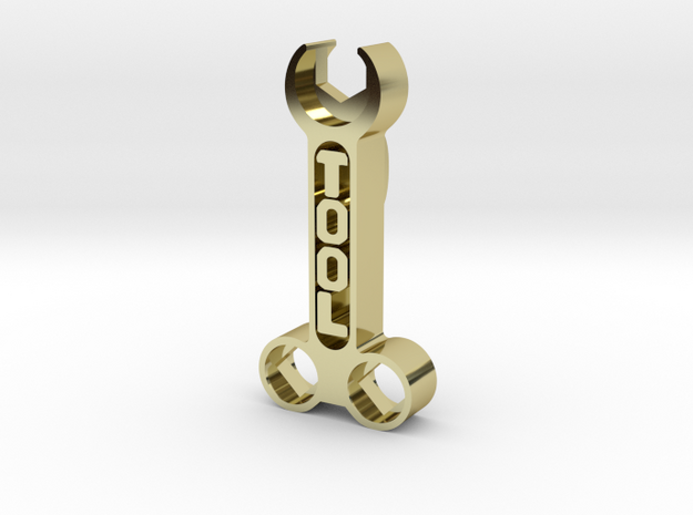 TOOL Pendant in 18k Gold Plated Brass