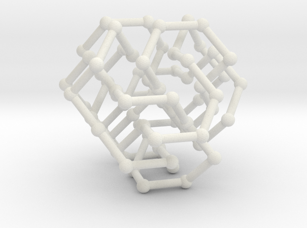 FCC knot no. 5 in White Natural Versatile Plastic