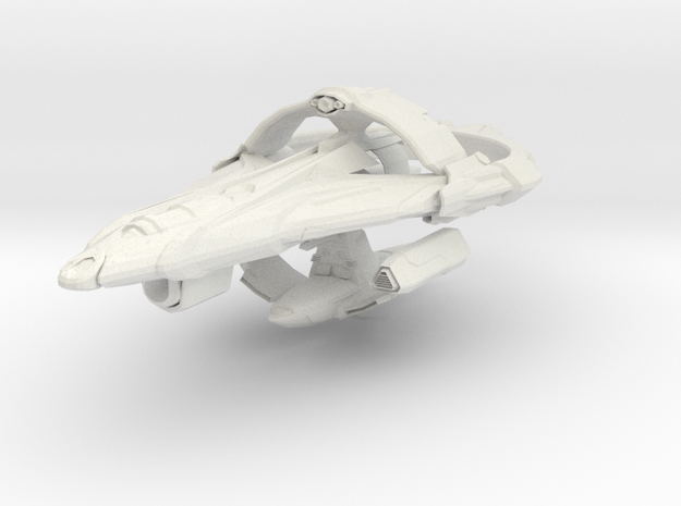 Vulcan Sh'Var class IV  BattleCruiser in White Natural Versatile Plastic