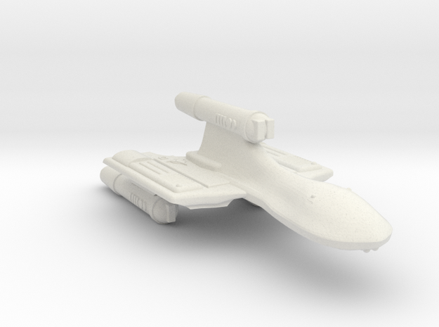 3788 Scale Klingon SparrowHawk Light Cruiser (RKL) in White Natural Versatile Plastic