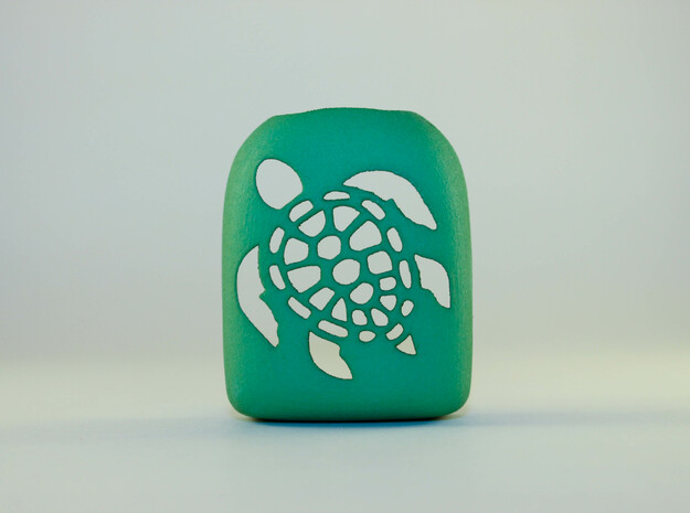 Turtle - Omnipod Pod Cover in Green Processed Versatile Plastic