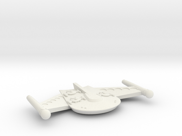 3125 Scale Romulan ChickenHawk Gunboat/PF Tender in White Natural Versatile Plastic