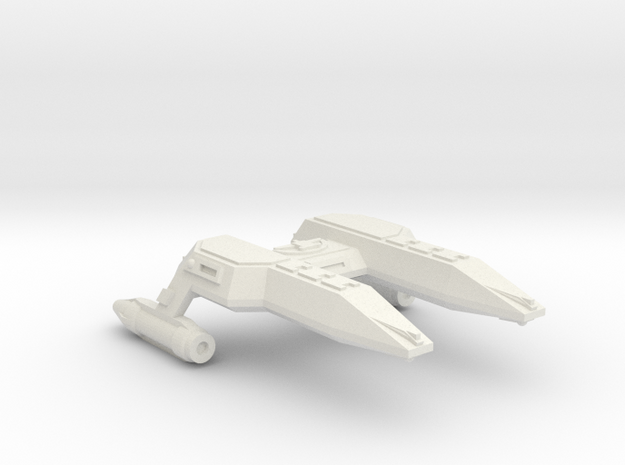 3788 Scale Lyran Refitted Local Defense Frigate in White Natural Versatile Plastic