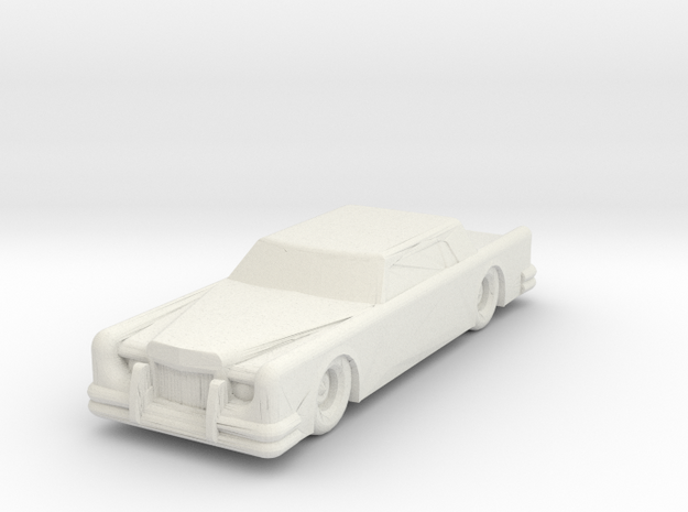 The CAR 160 Scale in White Natural Versatile Plastic