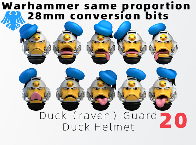 MK Galaxy Duck（raven）Guard Duck Helmet  in Tan Fine Detail Plastic