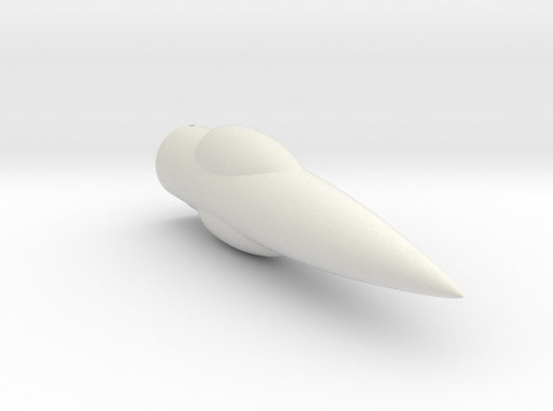 Upscale 'Invader' cone PNC-60CA in White Natural Versatile Plastic
