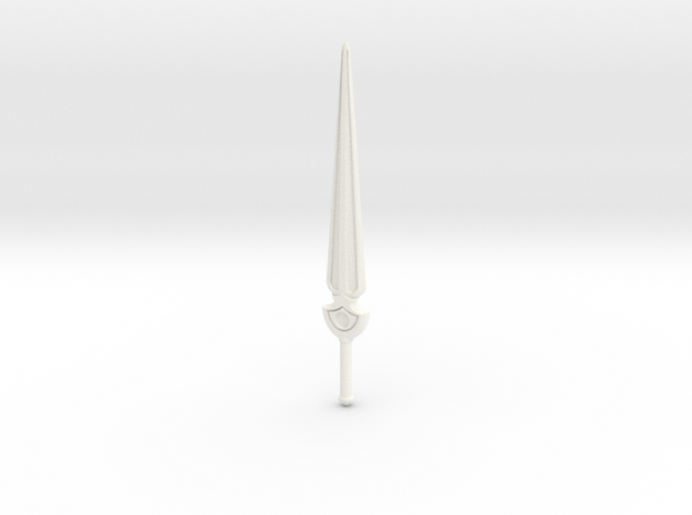 Sword of Defense Vintage 2.0 in White Processed Versatile Plastic