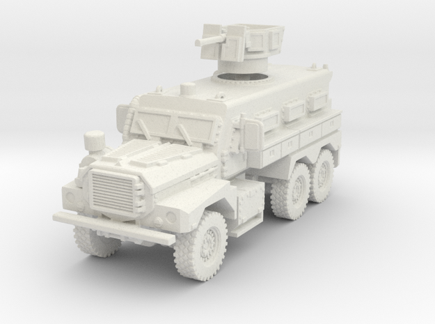 MRAP Cougar 6x6 early 1/100 in White Natural Versatile Plastic