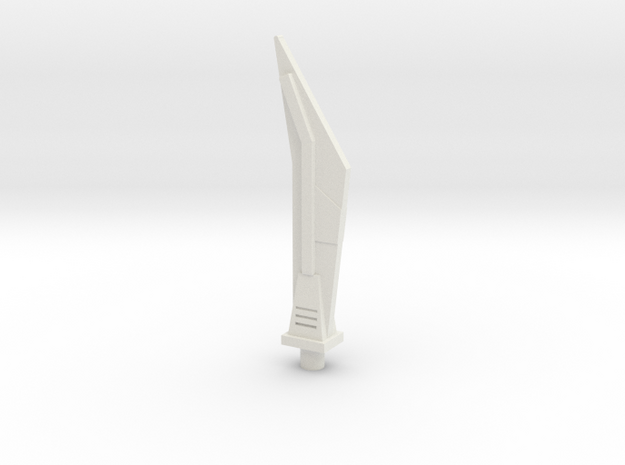 Weirdwolf Thermal Sword in White Natural Versatile Plastic