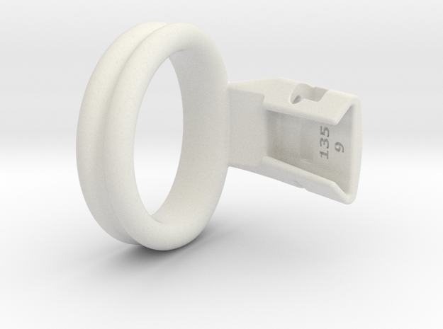 Q4e double ring M 43.0mm in White Premium Versatile Plastic