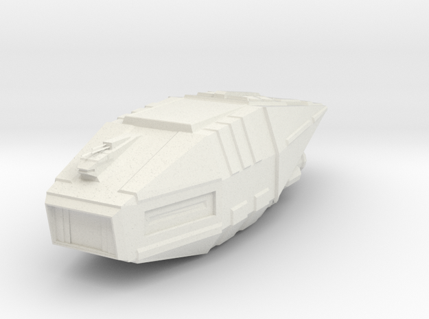 2700 Ton-Falk Escort carrier Star Wars in White Natural Versatile Plastic