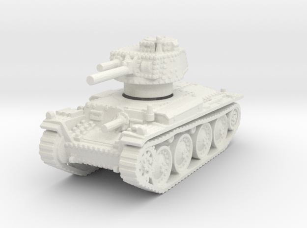 Panzer 38t E 1/120 in White Natural Versatile Plastic