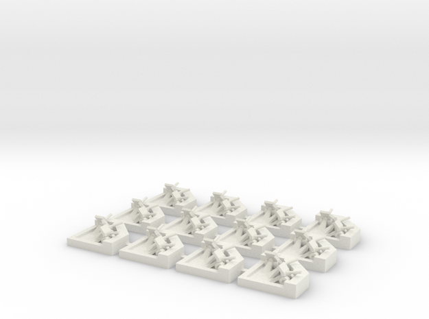 Fortified Position X12 in White Natural Versatile Plastic