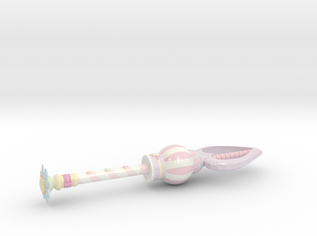 Magical Cutie Mary's Wand of Love in Glossy Full Color Sandstone
