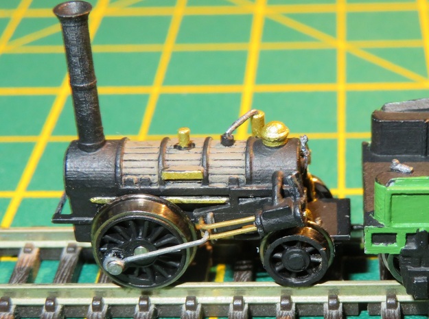 N Gauge Northumbrian Loco Scratch Aid in Smooth Fine Detail Plastic