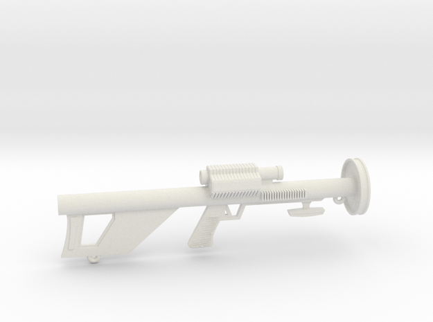 Lost in Space Season 2/3 Laser Rifle with eyelet in White Natural Versatile Plastic
