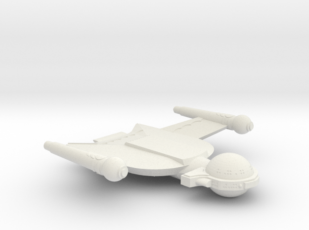 3125 Scale Romulan Condor Dreadnought MGL in White Natural Versatile Plastic
