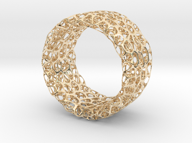 Voronoi Universe i7 TALLA 6 LAbdGRAFO -  TPA in 14K Yellow Gold