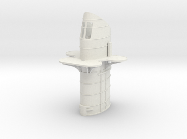 1/100 DKM Lützow Funnel in White Natural Versatile Plastic