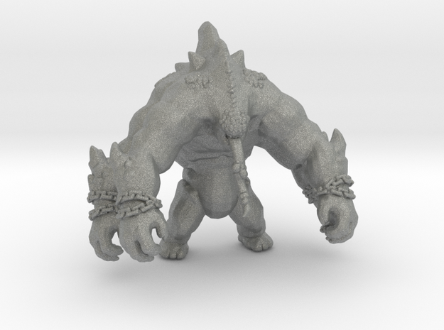 Darksiders Suffering 45mm DnD miniature games rpg in Gray PA12