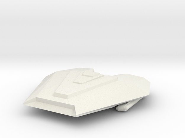 2500 Klingon K-26 class in White Natural Versatile Plastic