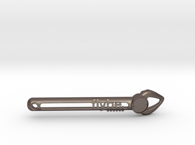 Flybe - Turbine Oil Can Opener in Polished Bronzed-Silver Steel