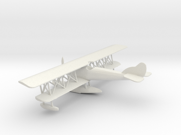 1/72 Scale Curtiss N 9 USA 1916 in White Natural Versatile Plastic