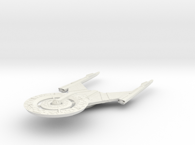 USS Discovery 6" long in White Natural Versatile Plastic