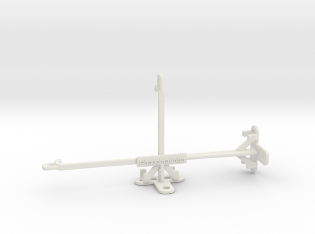 Realme 5s tripod & stabilizer mount in White Natural Versatile Plastic