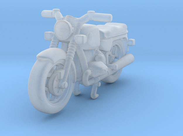 Classic Motorcycle 1:87 HO in Tan Fine Detail Plastic