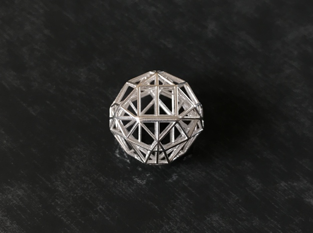 Chamelehedron  in Polished Silver