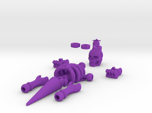 Cute toys in Purple Processed Versatile Plastic
