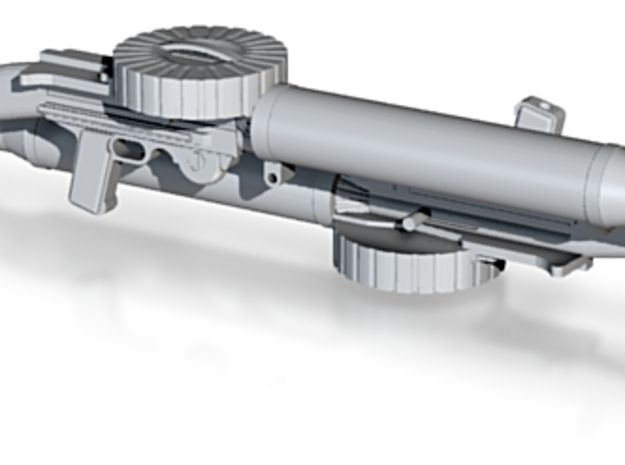 Two 1/12 scale Lewis Machine Guns in Tan Fine Detail Plastic