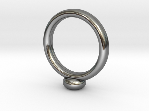 Energy source ring in Polished Silver: 11 / 64