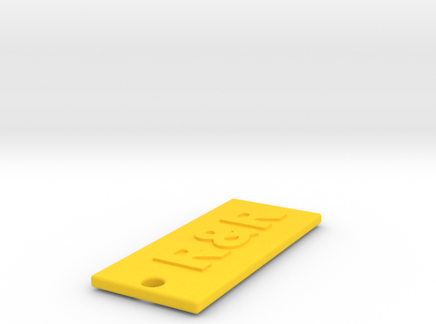 R&RMSO in Yellow Processed Versatile Plastic